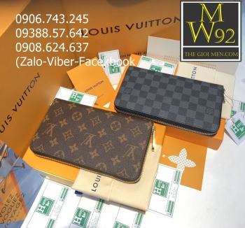 Ví Wallet Zipper Lv Louis Vuitton Monogram Like Authentic Siêu Cấp 48-1